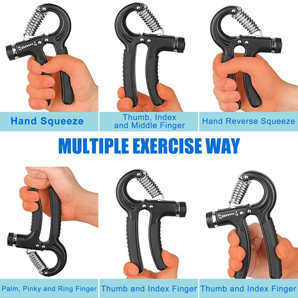 Adjustable Grip Strength Trainer (11–132 lbs) - 1 Piece